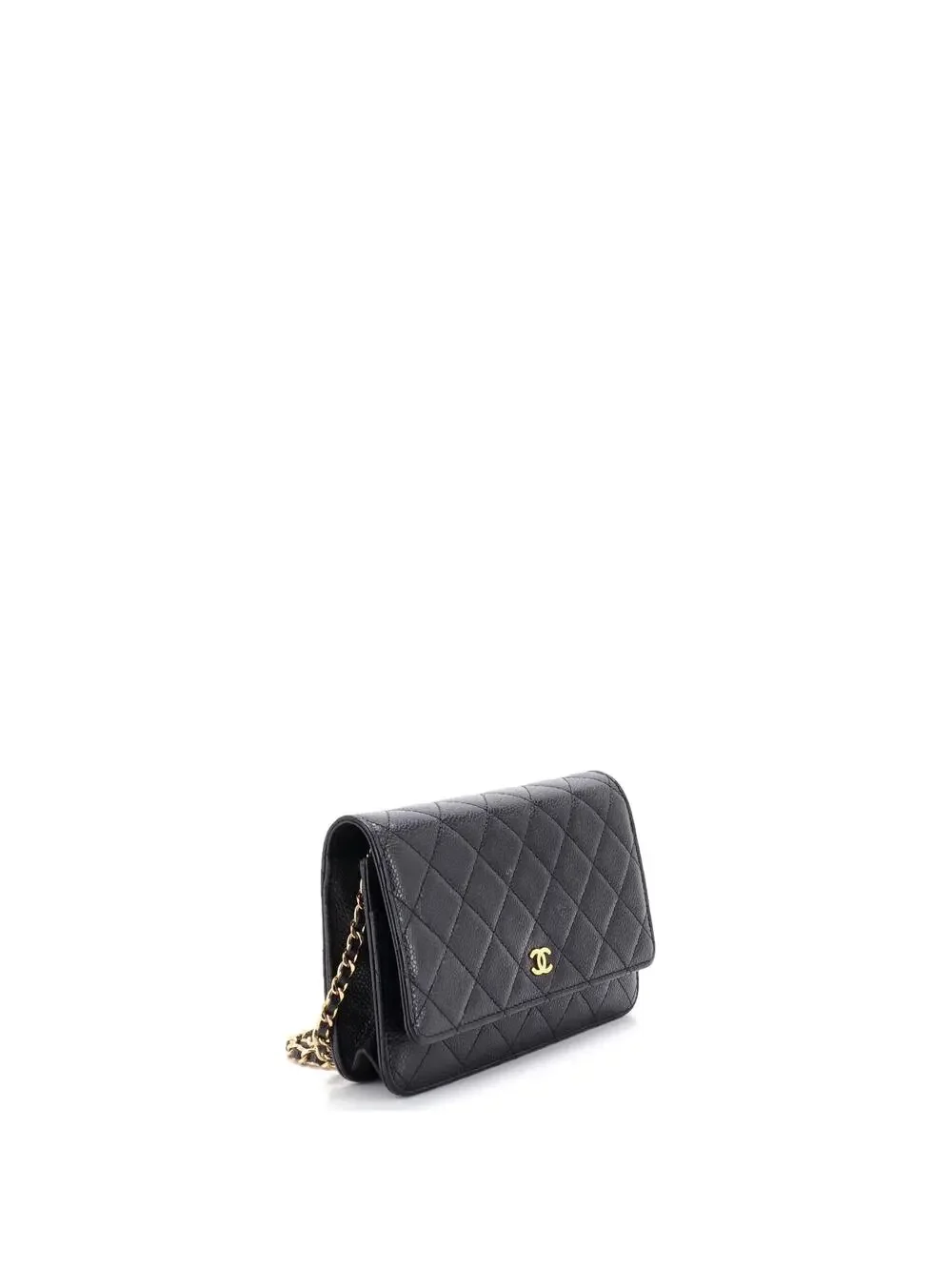 Chanel Wallet On Chain Quilted Caviar #230127C41B